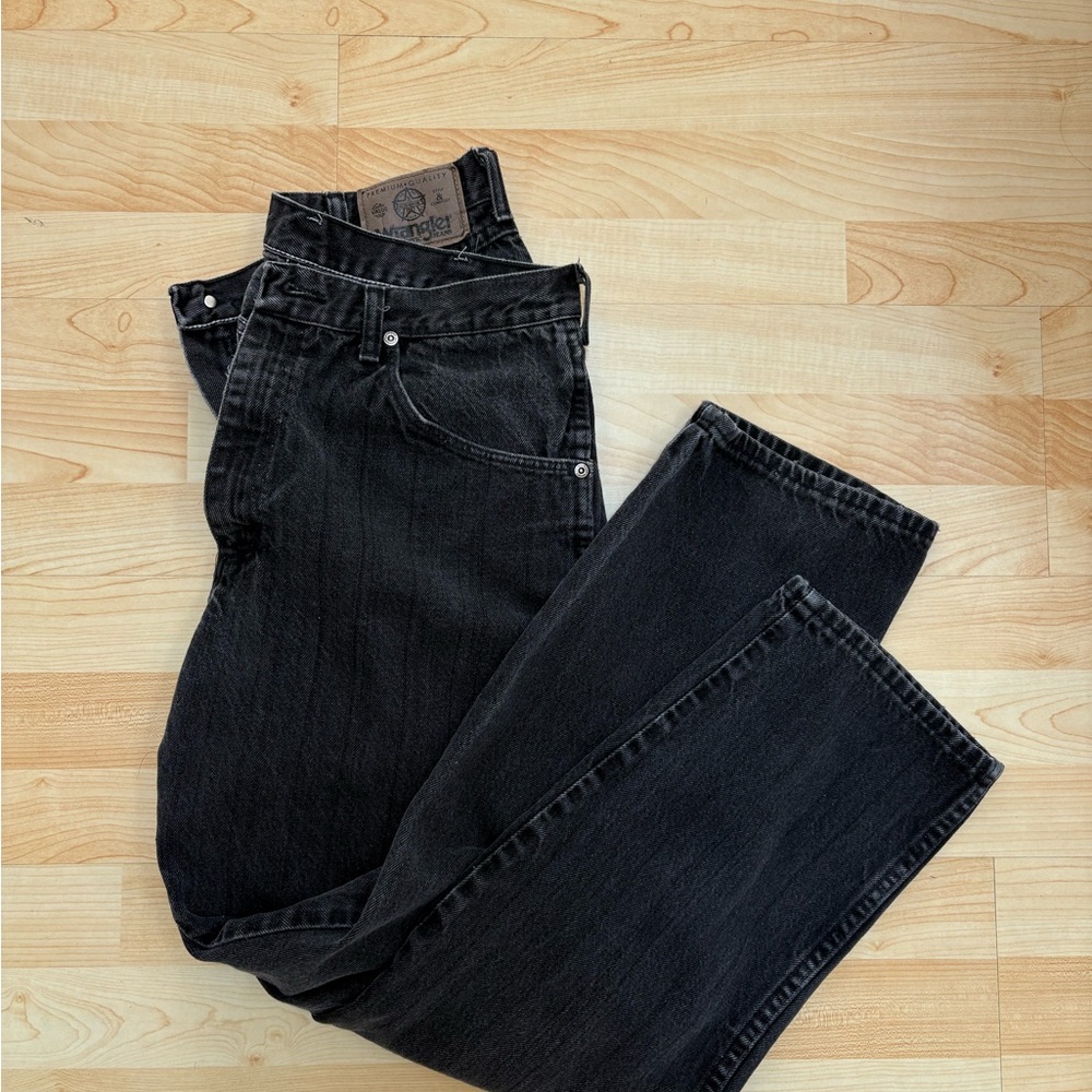 Vintage Wrangler Baggy fit Black Denim Jeans